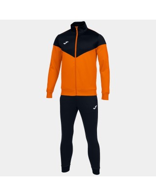 Joma Oxford Tracksuit Orange Black Ανδρικά Σετ Φόρμας