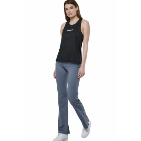 Body Action W High Waisted Wide-Leg Leggings Blue Γυναικεία Κολάν 