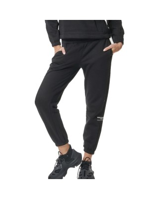 Body Action W High Waist Pants Black Γυναικεία Παντελόνια