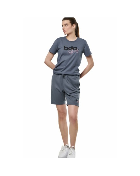 Body Action W Ess French Terry Blue Γυναικείες Βερμούδες Body Action W Ess French Terry Blue Γυναικείες Βερμούδες