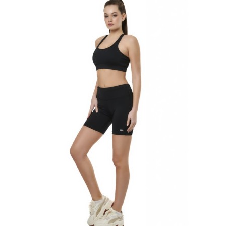 Body Action W Cycling Black Γυναικεία Σορτς 