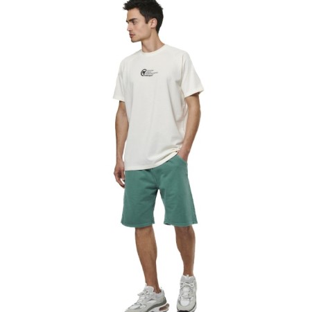 Body Action M Natural Dye Carpenter Pine Green Ανδρικές Βερμούδες 