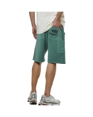 Body Action M Natural Dye Carpenter Pine Green Ανδρικές Βερμούδες 