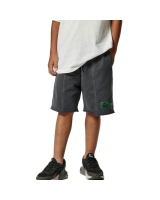 Body Action B Natural Dye Bermuda Shorts Charcoal Grey Παιδικές Βερμούδες 