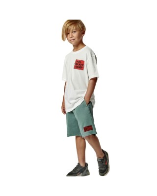 Body Action B Natural Dye Bermuda Shorts Pine Green Παιδικές Βερμούδες 