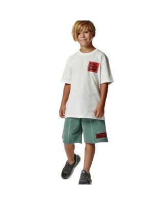 Body Action B Natural Dye Bermuda Shorts Pine Green Παιδικές Βερμούδες 