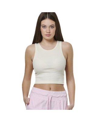 Body Action W Basic Tank Top Γυναικεία Αμάνικα