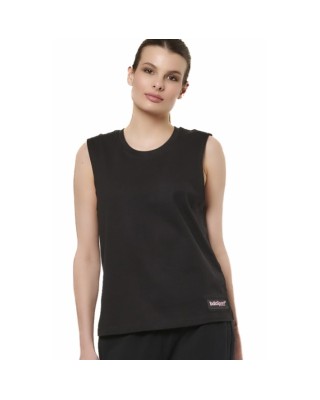 Body Action W Sleevless Top Γυναικεία Αμάνικα