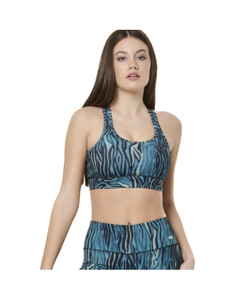Body Action W Training Bra Pine Muzzle Αθλητικά Μπουστάκια 