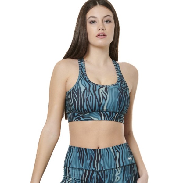 Body Action W Training Bra Pine Muzzle Αθλητικά Μπουστάκια 