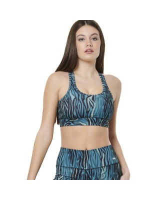 Body Action W Training Bra Pine Muzzle Αθλητικά Μπουστάκια 