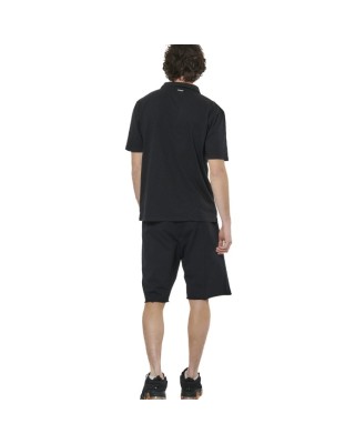 Body Action M Natural Dye Slub Black Ανδρικά Polo 