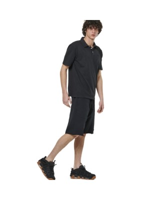 Body Action M Natural Dye Slub Black Ανδρικά Polo 