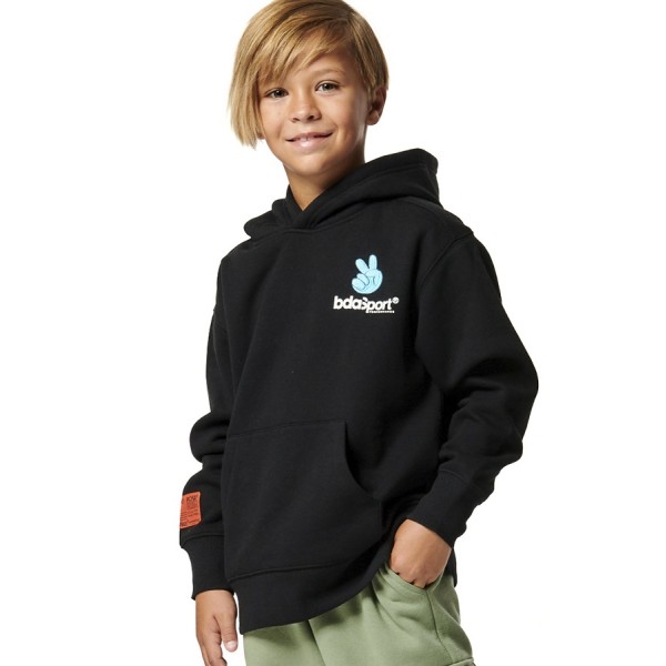 Body Action B Long Sleeve Hooded Sweatshirt Παιδικές Μπλούζες 