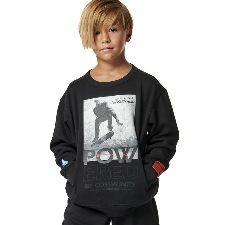 Body Action B Round Neck Sweatshirt Παιδικές Μπλούζες 