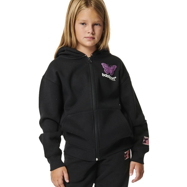 Body Action G Long Sleeve Full Zip Hoodie Παιδικές Ζακέτες 