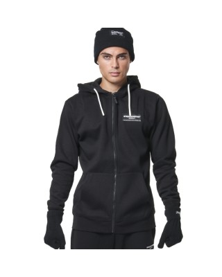Body Action M Full Zip Function Hoodie Black Ανδρικές Ζακέτες Body Action M Full Zip Function Hoodie Black Ανδρικές Ζακέτες
