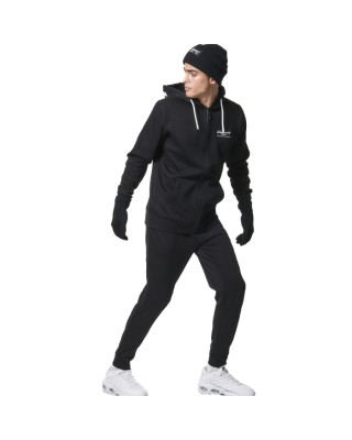 Body Action M Full Zip Function Hoodie Black Ανδρικές Ζακέτες Body Action M Full Zip Function Hoodie Black Ανδρικές Ζακέτες