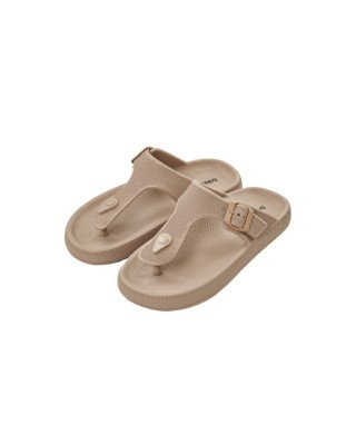 Body Action W Sea Sandals Tan Beige Γυναικείες Παντόφλες 