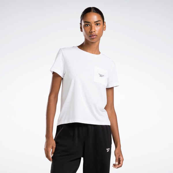 Reebok Identity Small Logo Tee Γυναικεία T-Shirt 