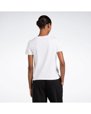 Reebok Identity Small Logo Tee Γυναικεία T-Shirt 