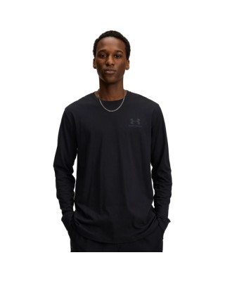 Under Armour Sportstyle Lc Long Sleeve Ανδρική Μπλούζα Μαύρη Under Armour Sportstyle Lc Long Sleeve Ανδρική Μπλούζα Μαύρη