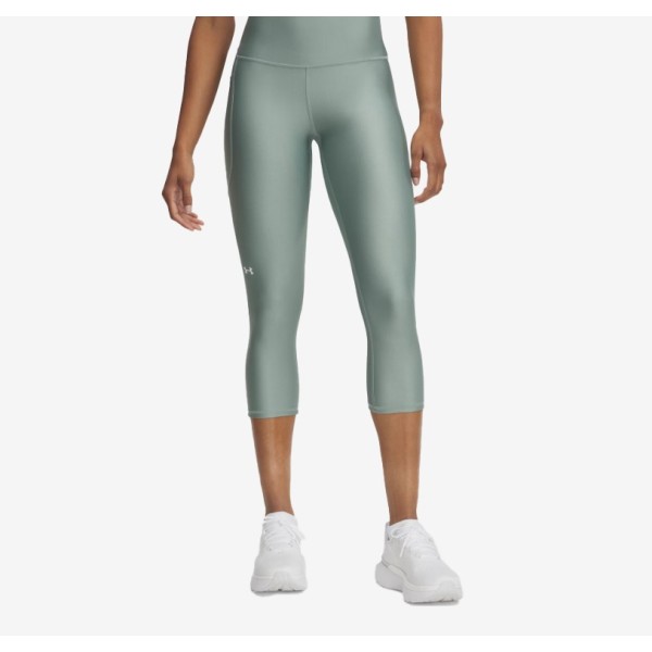 Under Armour Hg Hi Capri Ns Γυνακεία Κολάν Πράσινο