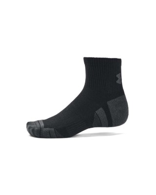 Under Armour Performance Tech 3Pk Qtr Unisex Κάλτσες Μαύρο Under Armour Performance Tech 3Pk Qtr Unisex Κάλτσες Μαύρο