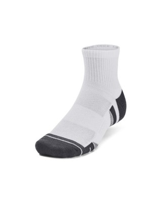 Under Armour Performance Tech 3Pk Qtr Unisex Κάλτσες Λευκό