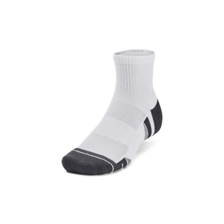 Under Armour Performance Tech 3Pk Qtr Unisex Κάλτσες Λευκό