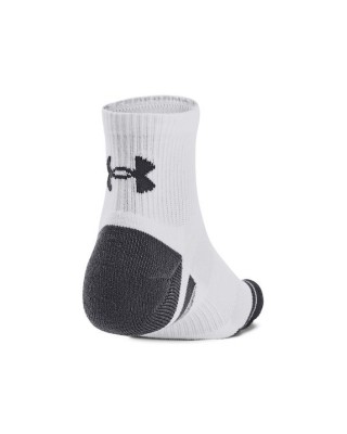 Under Armour Performance Tech 3Pk Qtr Unisex Κάλτσες Λευκό