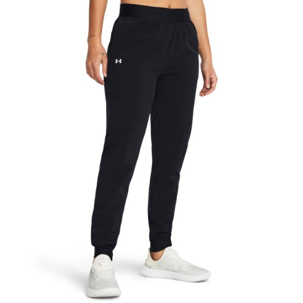 Under Armour High Rise Wvn Pnt Γυναικείο Παντελόνι Μαύρο
