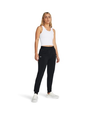 Under Armour High Rise Wvn Pnt Γυναικείο Παντελόνι Μαύρο