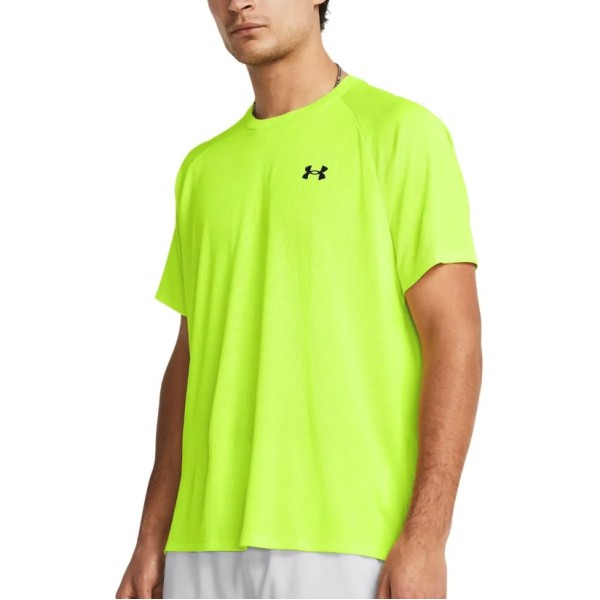 Under Armour Tech Textured Λαχανί Ανδρικά T-Shirt