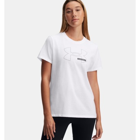 Under Armour Rival Outline Ss Γυναικεία T-Shirt 