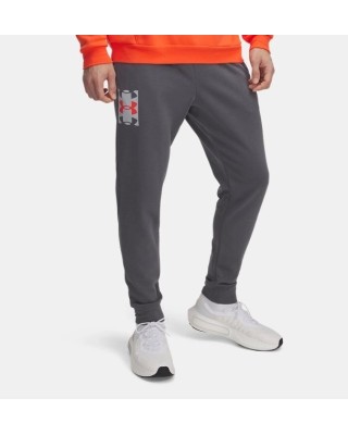 Under Armour Rival Terry Logo Joggerq2 Ανδρικά Παντελόνια 