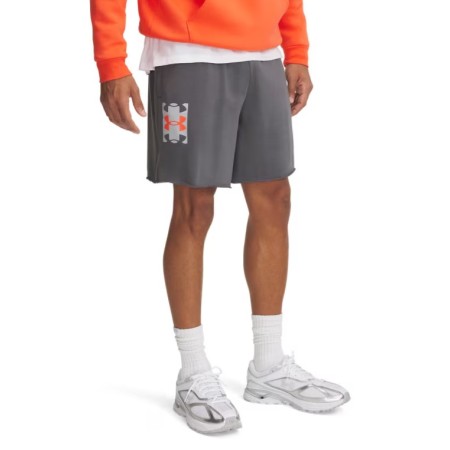 Under Armour Rival Terry Logo Ανδρικές Βερμούδες