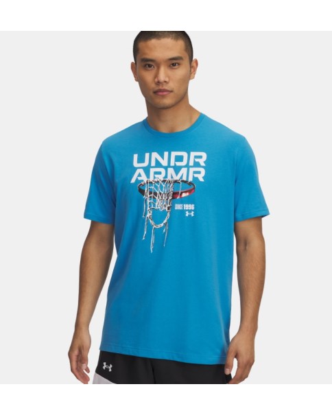 Under Armour M 60/40S Hoops Net Ss Ανδρικά T-Shirt Under Armour M 60/40S Hoops Net Ss Ανδρικά T-Shirt