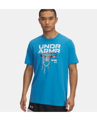 Under Armour M 60/40S Hoops Net Ss Ανδρικά T-Shirt 