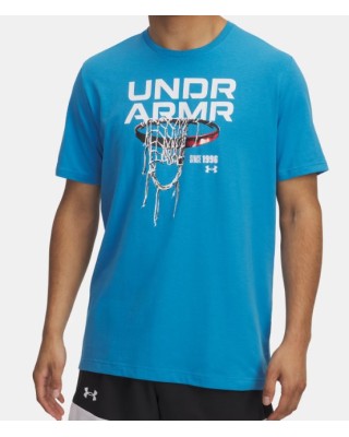 Under Armour M 60/40S Hoops Net Ss Ανδρικά T-Shirt 
