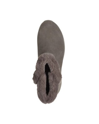 Skechers Cozy Step Σκούρο Καφέ Γυναικεία Παπούτσια 