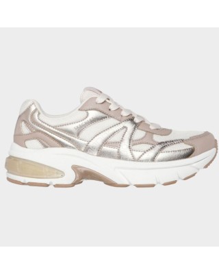 Skechers Metallic Duraleather Mesh Lace Up Γυναικεία Παπούτσια Skechers Metallic Duraleather Mesh Lace Up Γυναικεία Παπούτσια