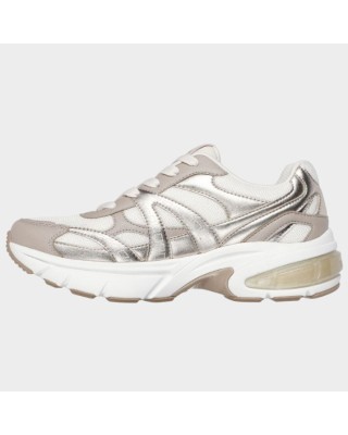 Skechers Metallic Duraleather Mesh Lace Up Γυναικεία Παπούτσια Skechers Metallic Duraleather Mesh Lace Up Γυναικεία Παπούτσια