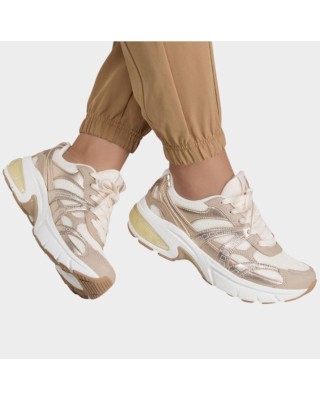 Skechers Metallic Duraleather Mesh Lace Up Γυναικεία Παπούτσια Skechers Metallic Duraleather Mesh Lace Up Γυναικεία Παπούτσια
