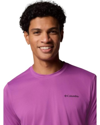 Columbia Hike™ Short Sleeve Violetti Ανδρικά T-Shirt