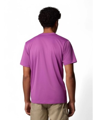 Columbia Hike™ Short Sleeve Violetti Ανδρικά T-Shirt