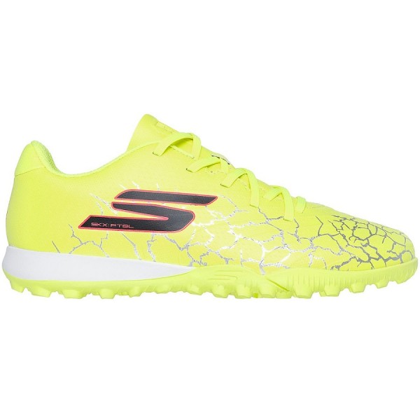 Skechers Skx01 Jr Youth TF Κίτρινο-Μαύρο Παιδικά Ποδοσφαιρικά Παπούτσια