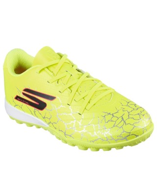 Skechers Skx01 Jr Youth TF Κίτρινο-Μαύρο Παιδικά Ποδοσφαιρικά Παπούτσια