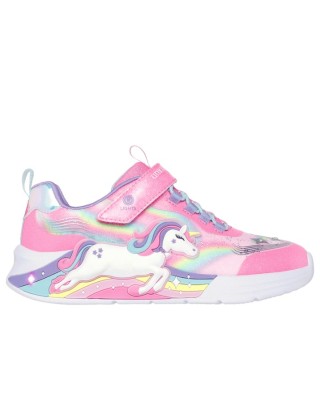 Skechers Unicorn Chaser Βρεφικά Παπούτσια Με Φωτάκια