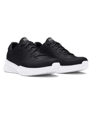 Under Armour Edge Lthr Ανδρικά Παπούτσια Μαύρο